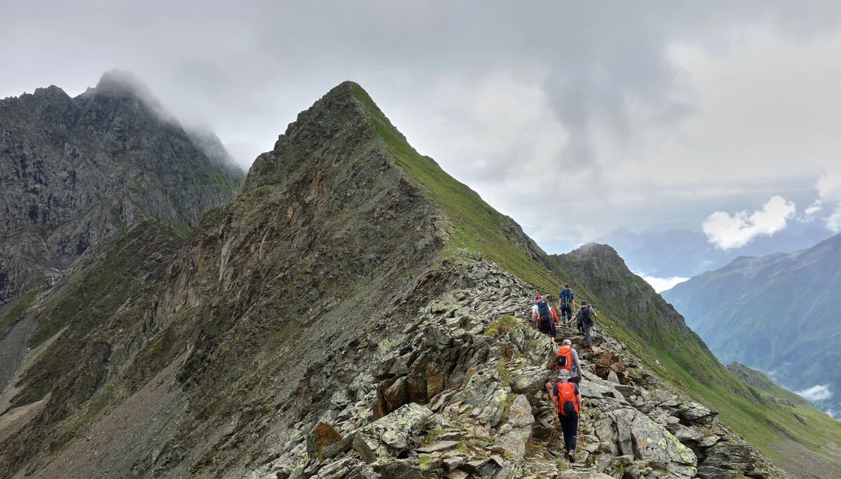 Bergwandern - Anspruchsvolle Bergtour - Stubaier Alpen | © DAV Wuppertal / Stefan Strunk