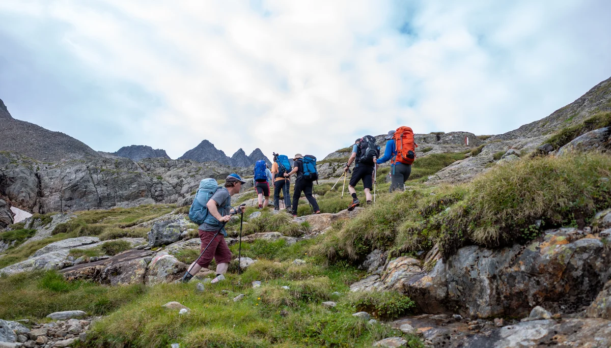 Bergwandergruppe | © Simeon Kremzow-Tennie