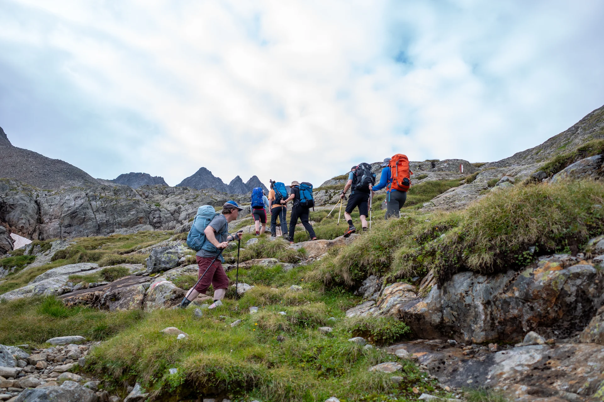 Bergwandergruppe | © Simeon Kremzow-Tennie