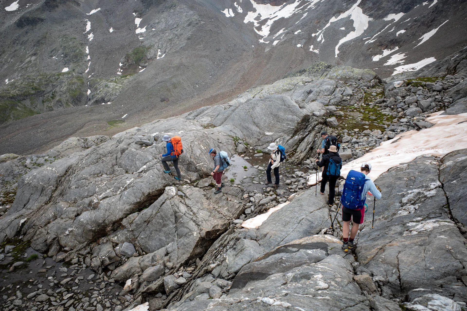 Bergwandergruppe | © Simeon Kremzow-Tennie
