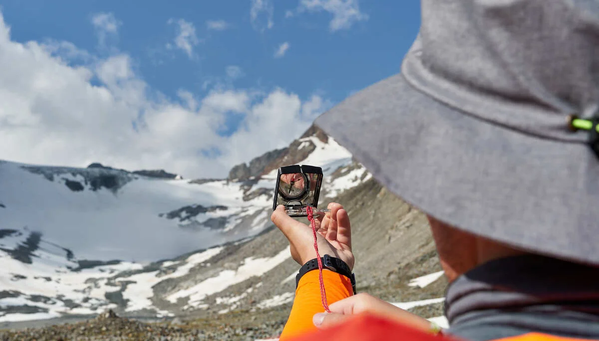 Bergwanderausbildung mit Kompass | © DAV Wuppertal / Stefan Strunk