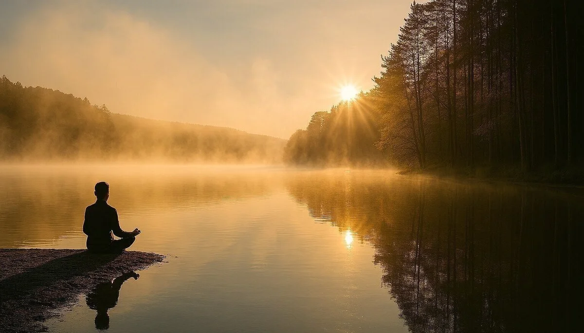 Achtsamkeitkeit und Stressreduktion - generated with AI | © DAV Wuppertal / Stefan Strunk / generated with AI