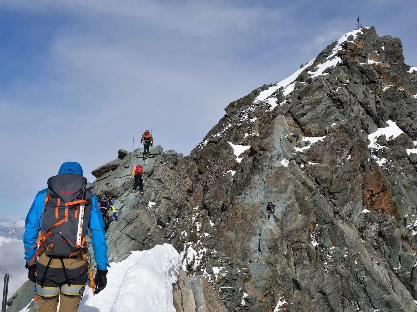Hochtour Bergsteigergruppe Grossglockner | © DAV Wuppertal / Stefan Strunk