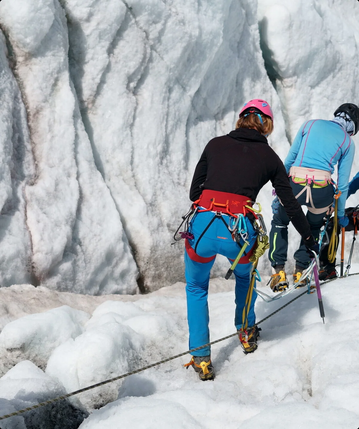 Ausbildung Hochtour Bergsteigergruppe | © DAV Wuppertal / Stefan Strunk
