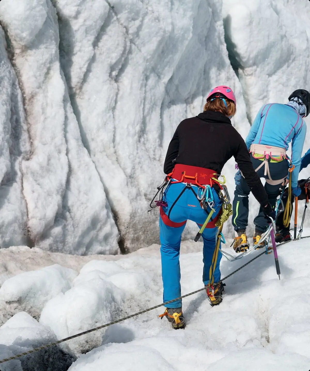 Ausbildung Hochtour Bergsteigergruppe | © DAV Wuppertal / Stefan Strunk