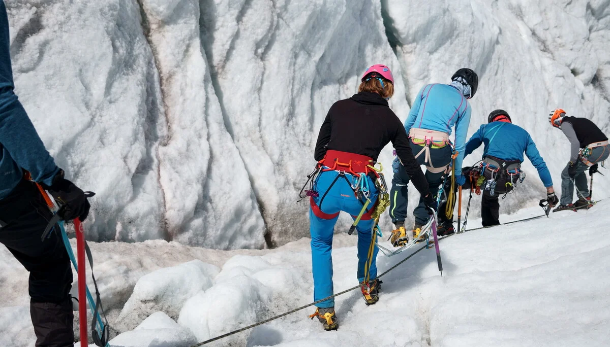 Ausbildung Hochtour Bergsteigergruppe | © DAV Wuppertal / Stefan Strunk