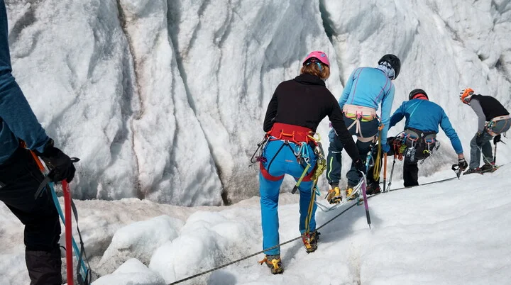 Ausbildung Hochtour Bergsteigergruppe | © DAV Wuppertal / Stefan Strunk