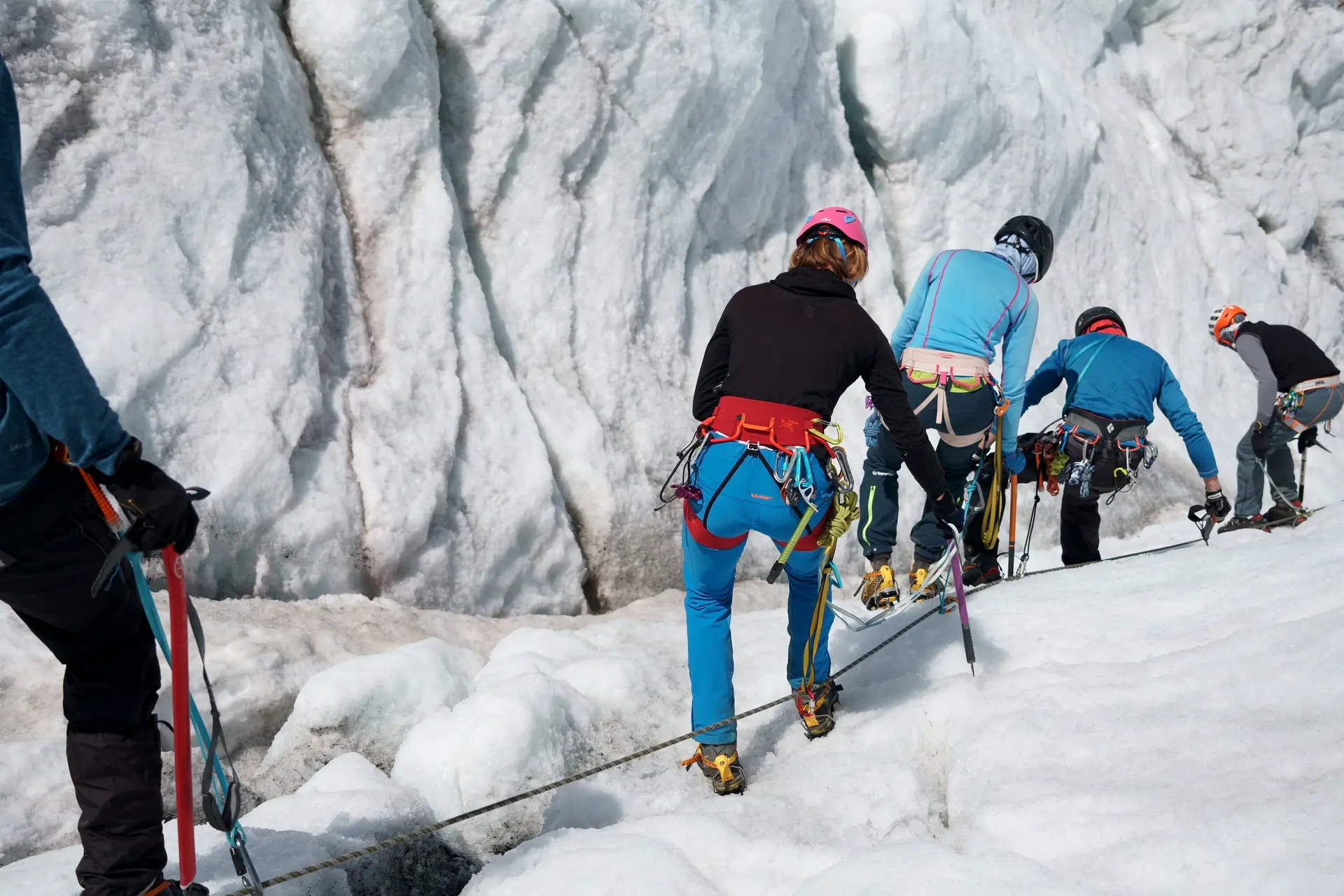 Ausbildung Hochtour Bergsteigergruppe | © DAV Wuppertal / Stefan Strunk