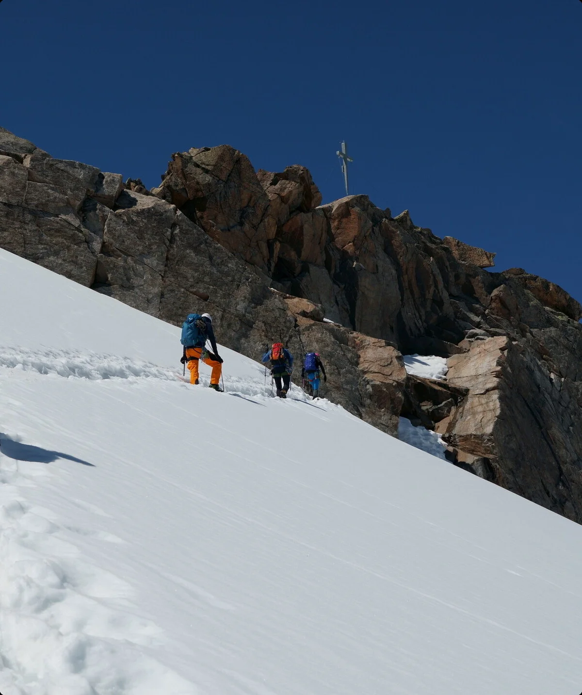 Hochtour Bergsteigergruppe Stubaier Alpen | © DAV Wuppertal / Stefan Strunk