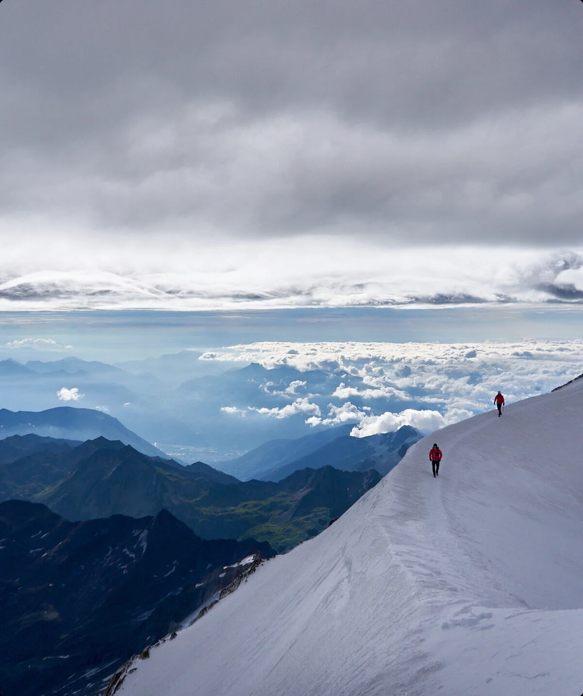 Hochtour Westalpen Weissmies | © DAV Wuppertal / Stefan Strunk