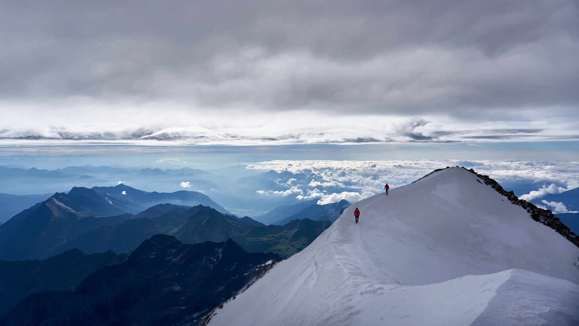 Hochtour Westalpen Weissmies | © DAV Wuppertal / Stefan Strunk
