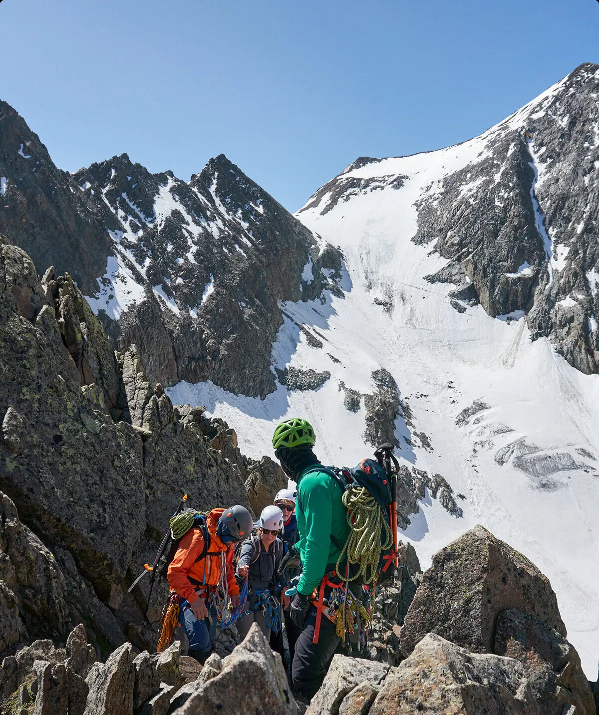 Grundkurs Hochtour - Innere Sommerwand | © DAV Wuppertal / Stefan Strunk