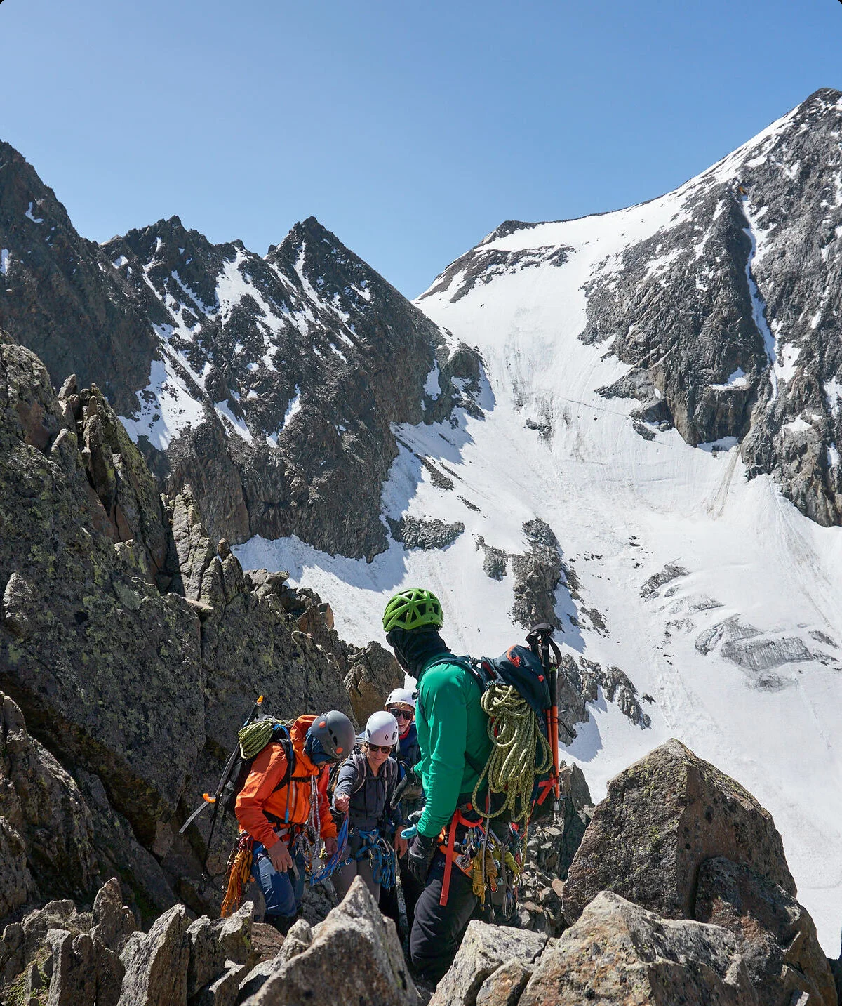 Grundkurs Hochtour - Innere Sommerwand | © DAV Wuppertal / Stefan Strunk