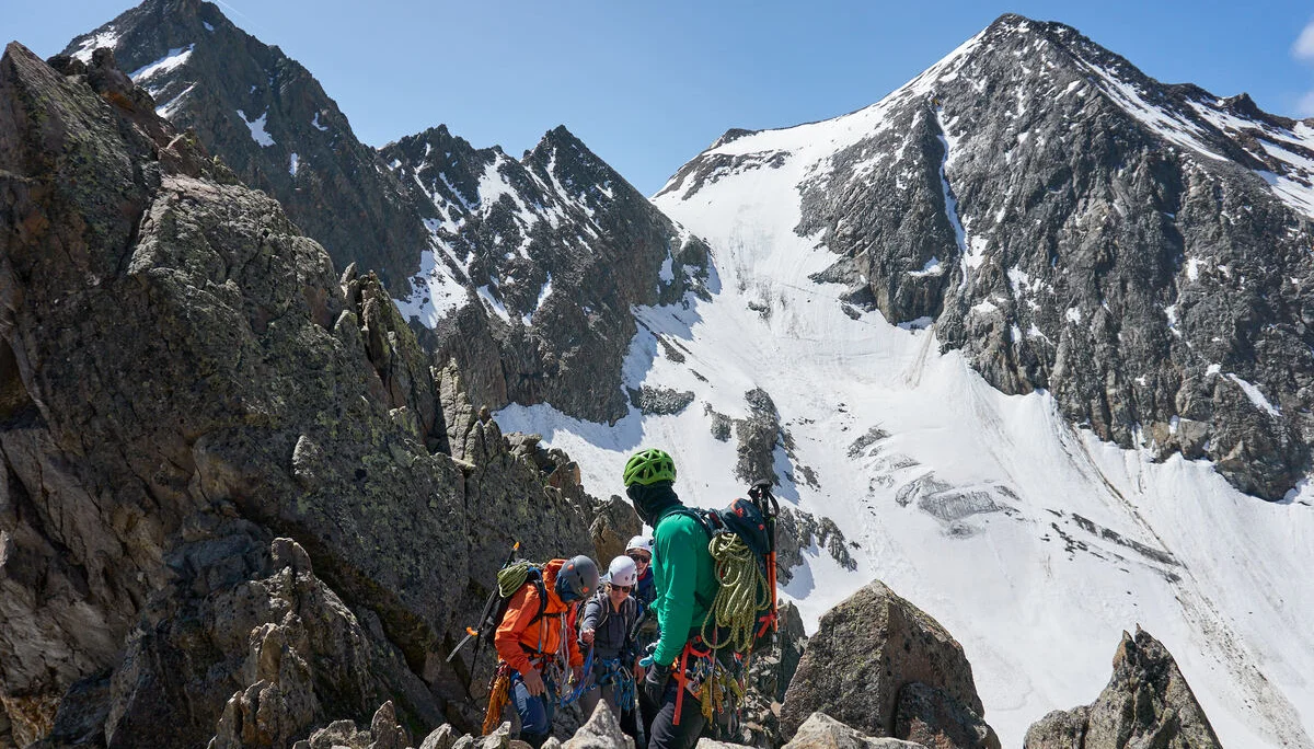 Grundkurs Hochtour - Innere Sommerwand | © DAV Wuppertal / Stefan Strunk