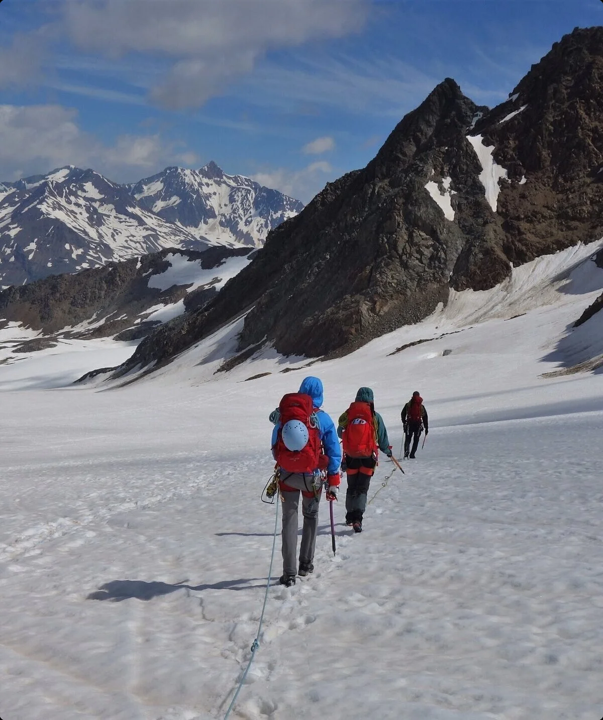 Hochtour Stubaier Alpen | © DAV Wuppertal / Stefan Strunk