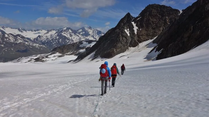 Hochtour Stubaier Alpen | © DAV Wuppertal / Stefan Strunk