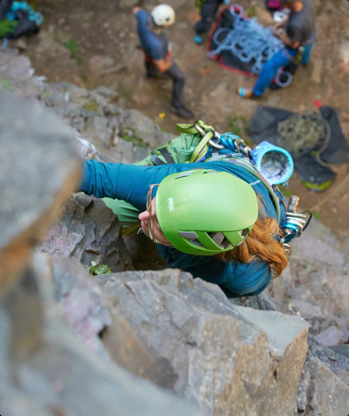 Klettern im Klettergarten - Felsklettern | © DAV Wuppertal / Stefan Strunk
