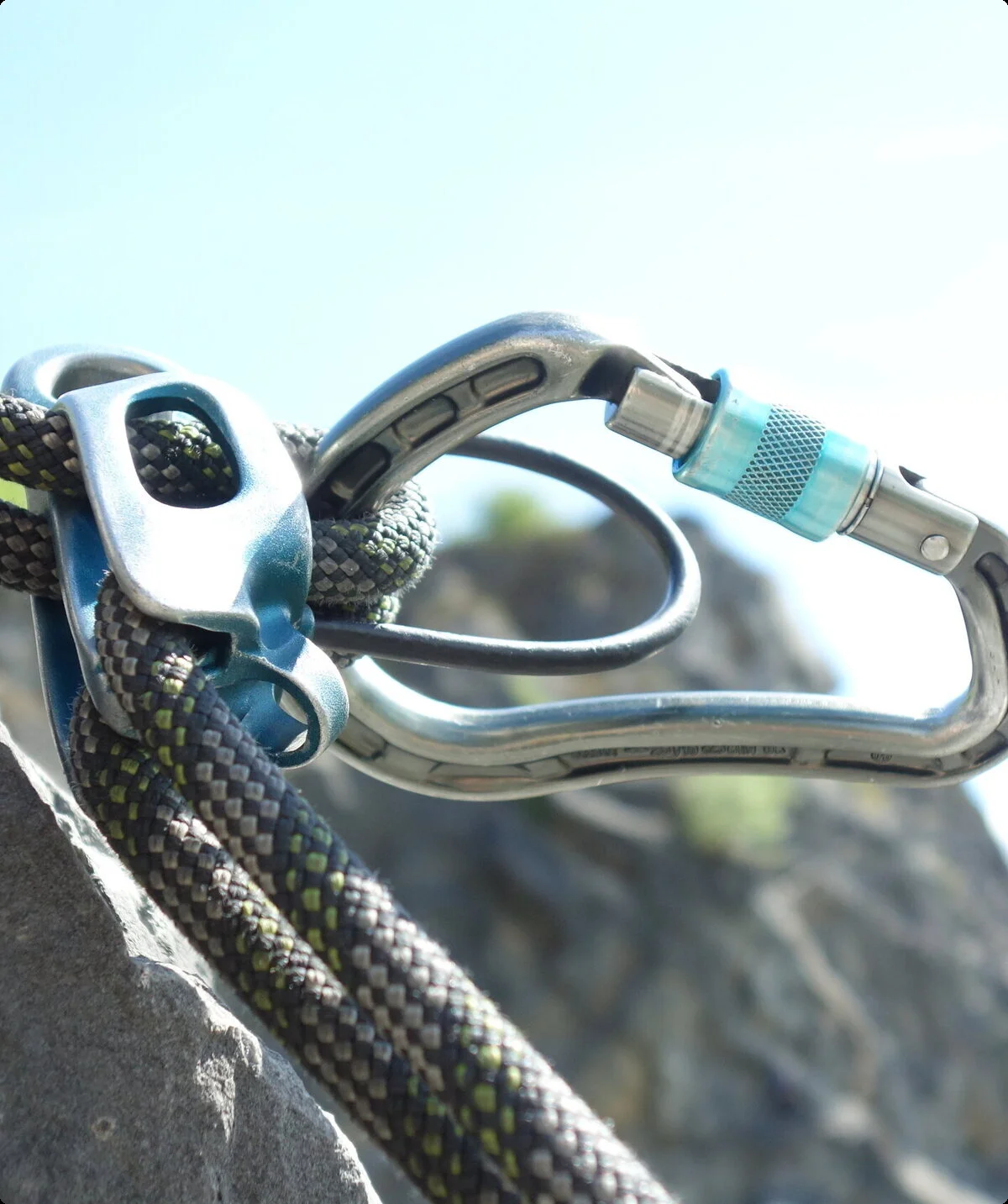 Klettern Felsklettern Abseilen | © DAV Wuppertal / Stefan Strunk