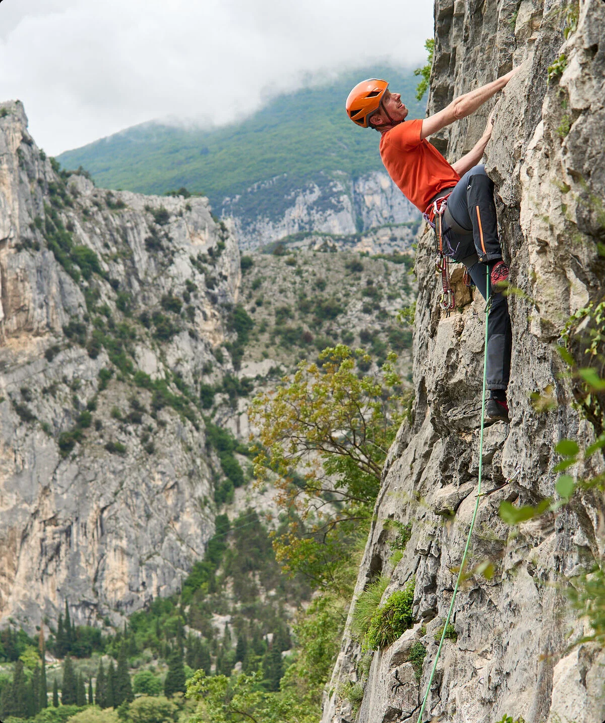 Sportklettern - Felsklettern im Klettergarten | © DAV Wuppertal / Stefan Strunk