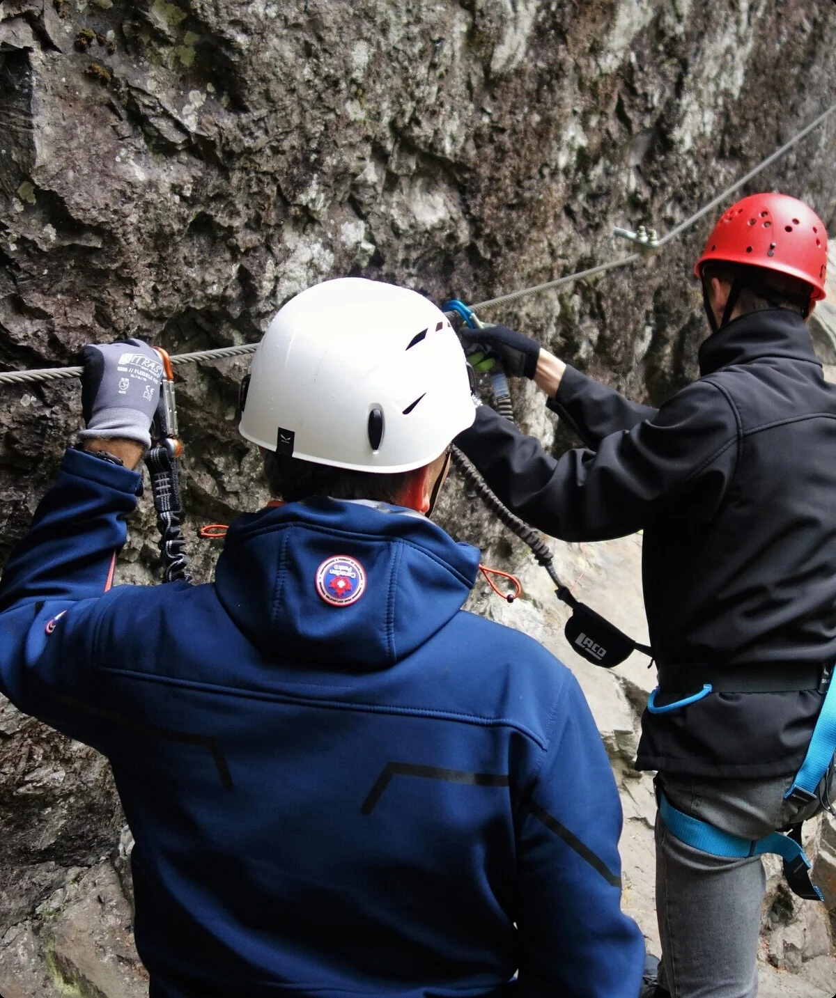 Bergsport Ausbildung Klettersteige | © DAV Wuppertal / Stefan Strunk