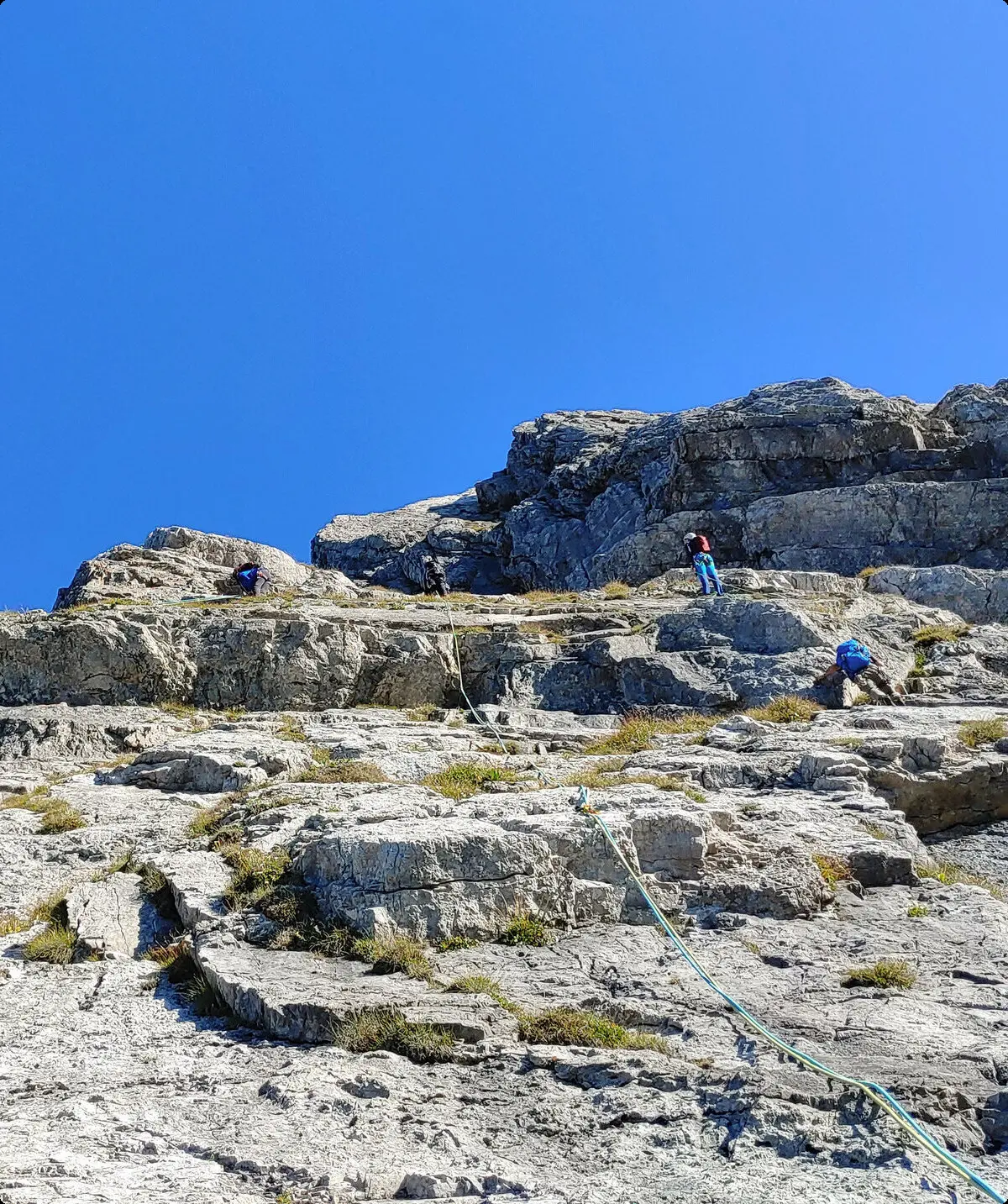 Alpinklettern Aggenstein | © DAV Wuppertal / Stefan Strunk