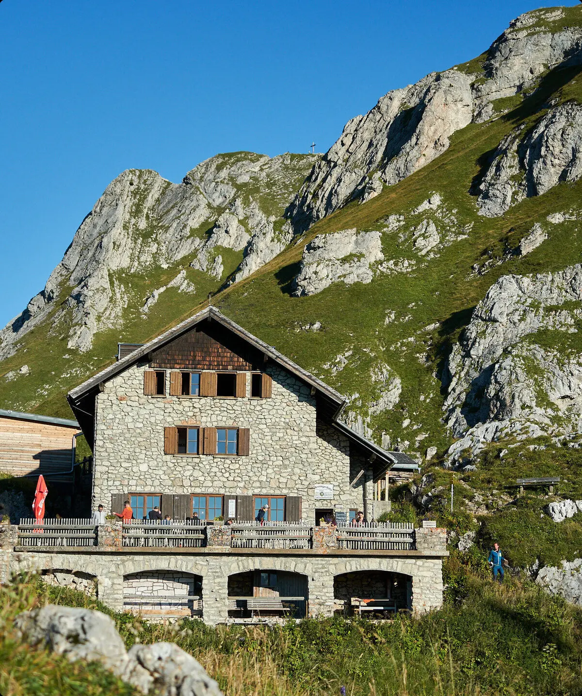 Alpinklettern Aggenstein - Bad Kissinger Hütte | © DAV Wuppertal / Stefan Strunk