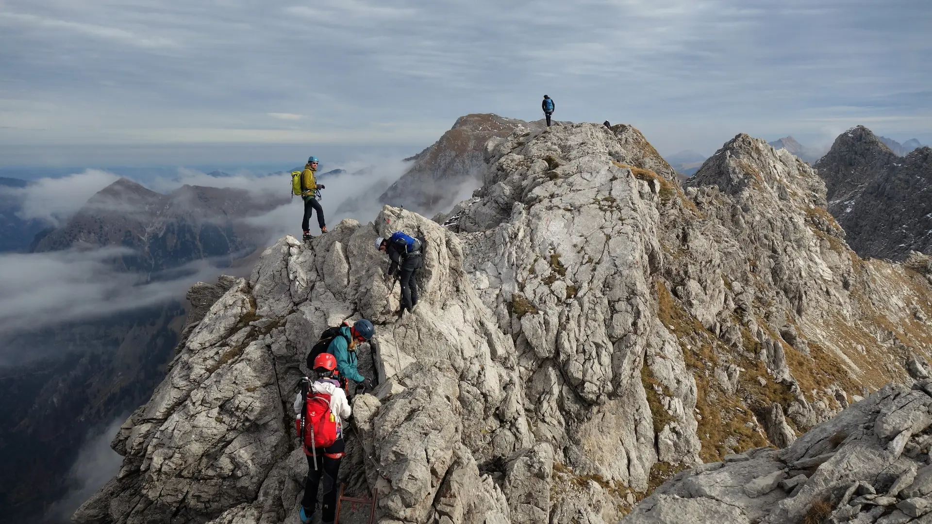 Alpine Klettersteige | © DAV Wuppertal / Stefan Strunk