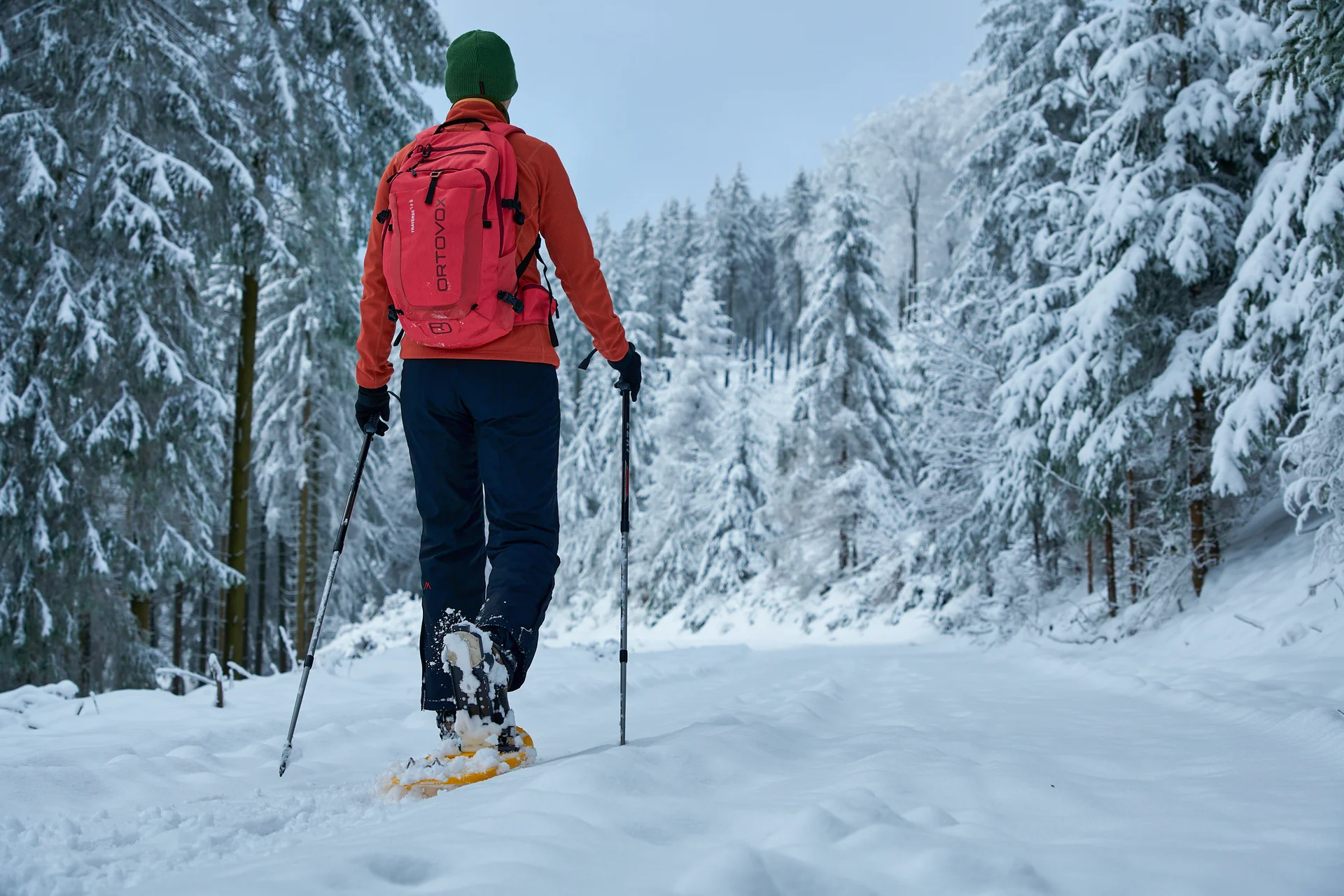 Schneeschuhwandern im Winter | © DAV Wuppertal / Stefan Strunk
