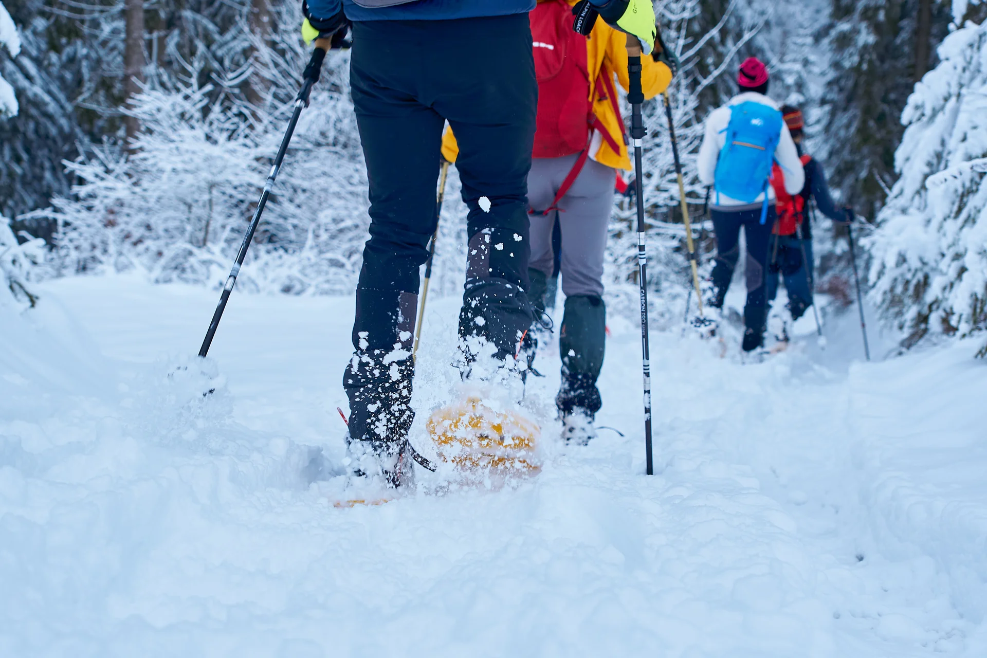 Schneeschuhwandern im Winter | © DAV Wuppertal / Stefan Strunk
