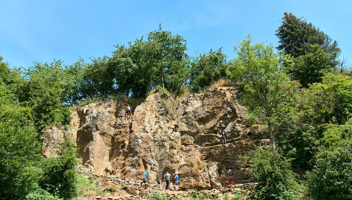 Grundkurs Felsklettern - Von der Halle an den Fels | © DAV Wuppertal/Stefan Strunk