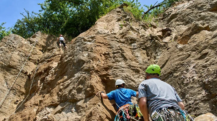 Grundkurs Felsklettern - Von der Halle an den Fels | © DAV Wuppertal/Stefan Strunk