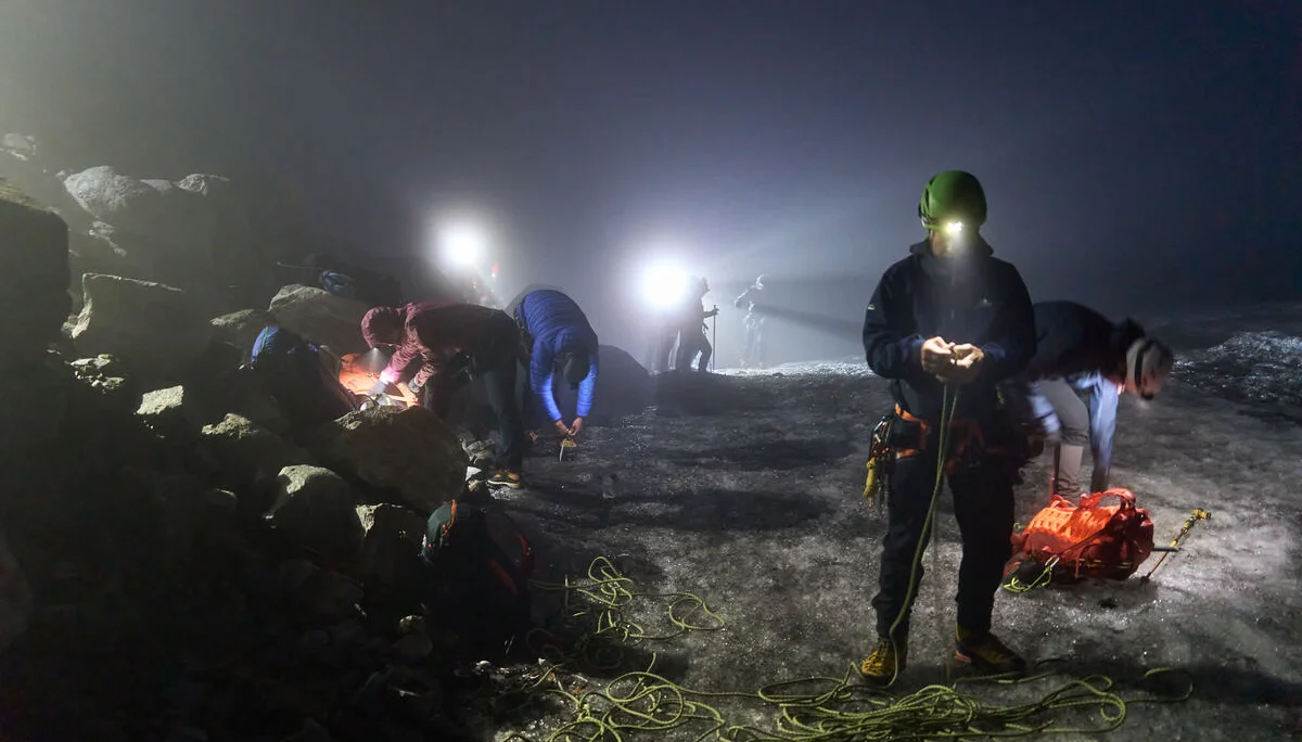 Früher Tourenstart um 4:00 Uhr | © DAV Wuppertal/Stefan Strunk