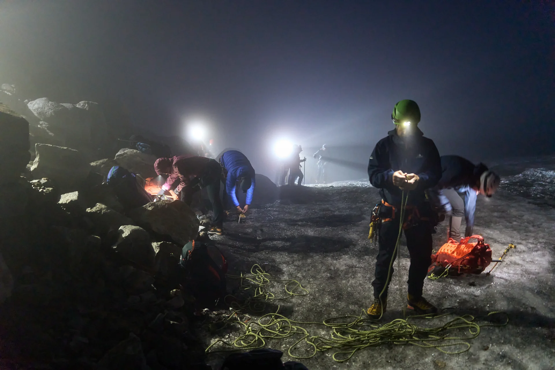 Früher Tourenstart um 4:00 Uhr | © DAV Wuppertal/Stefan Strunk