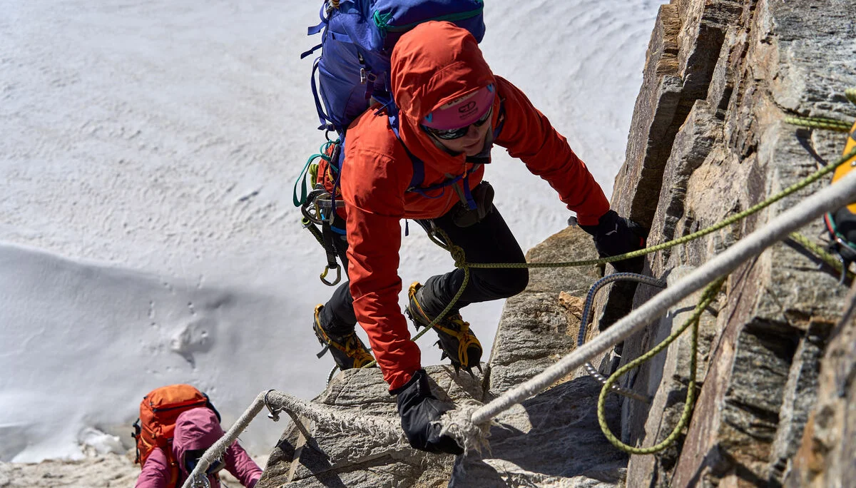 Kletterpassage Balmenhorn | © DAV Wuppertal/Stefan Strunk