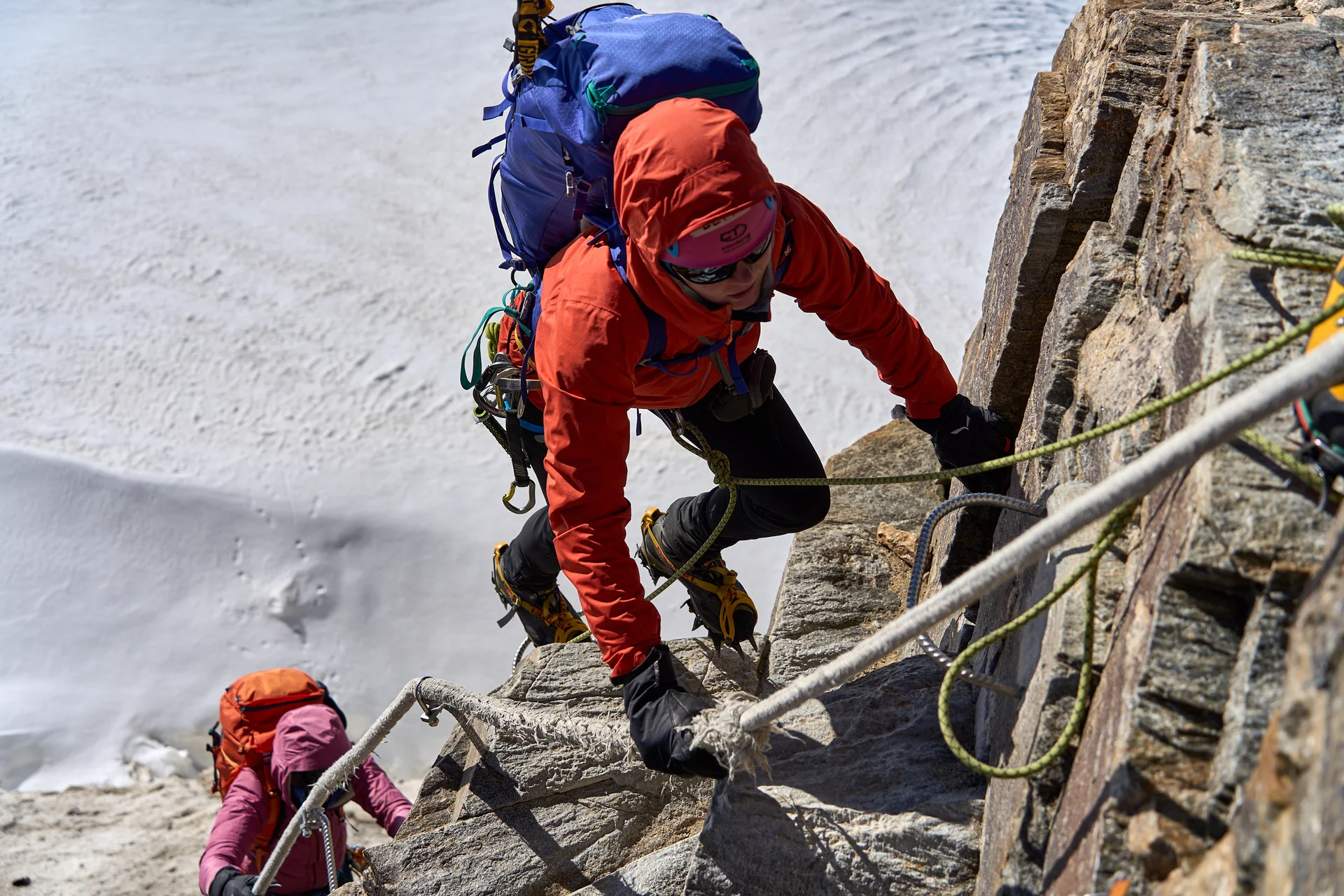 Kletterpassage Balmenhorn | © DAV Wuppertal/Stefan Strunk