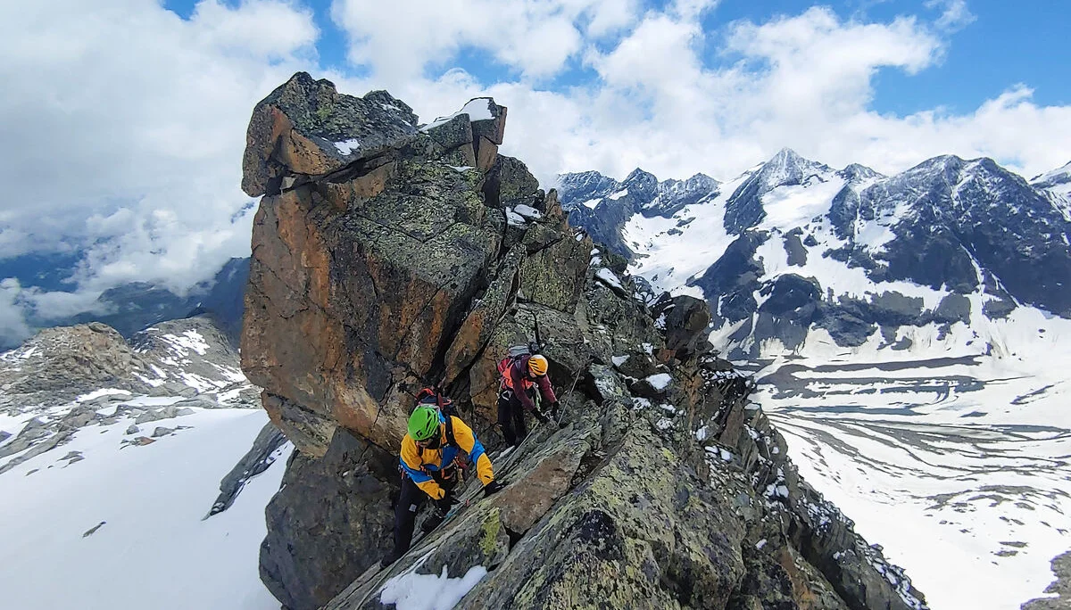 Gipfelgrat | © DAV Wuppertal/Stefan Strunk