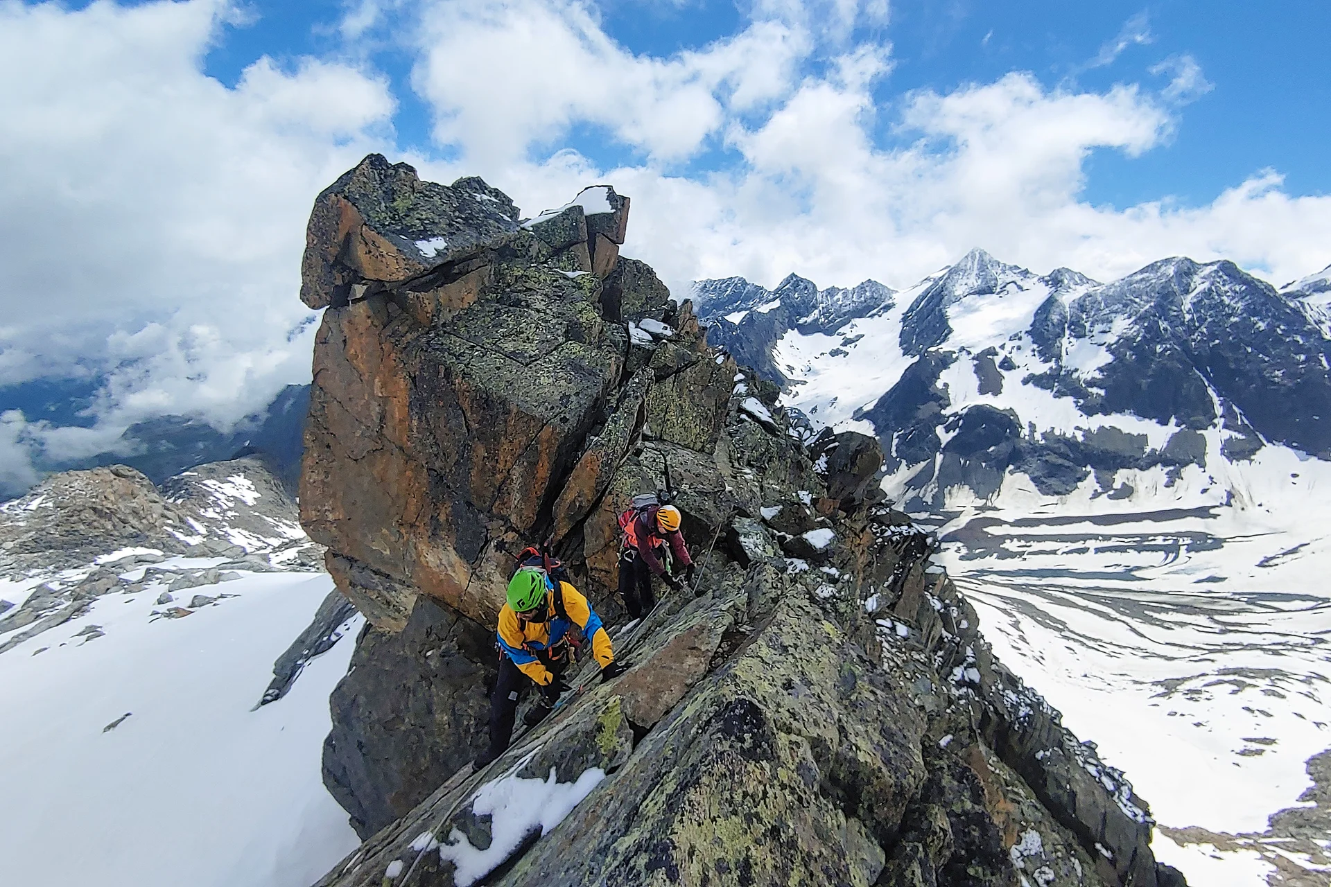 Gipfelgrat | © DAV Wuppertal/Stefan Strunk