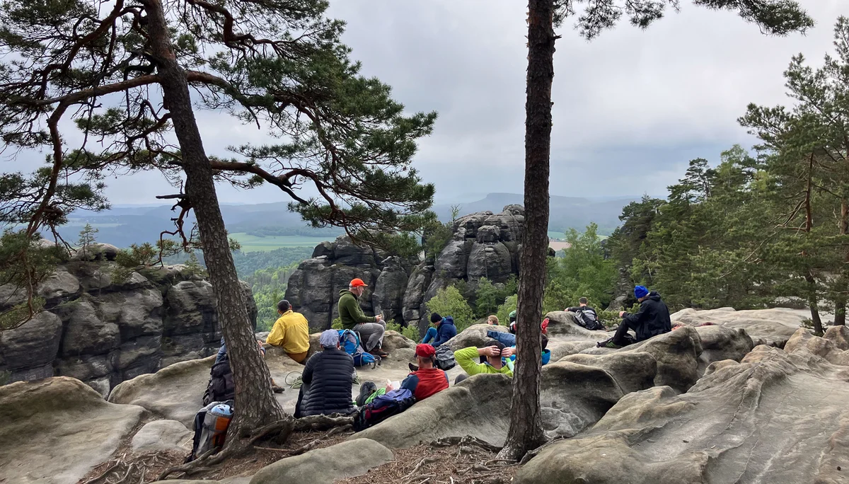 Trainer Fortbildung Elbsandsteingebirge | © DAV Wuppertal