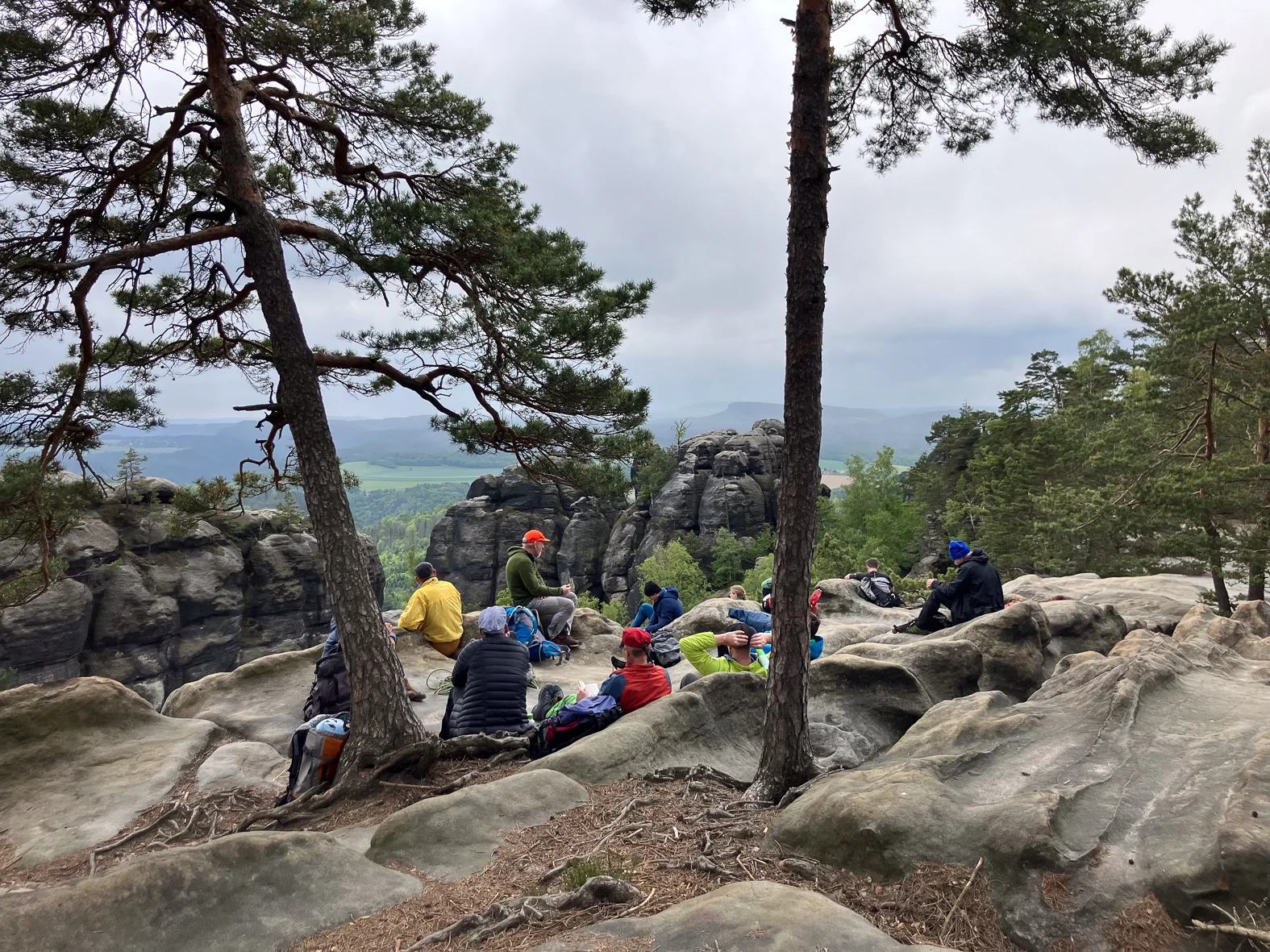 Trainer Fortbildung Elbsandsteingebirge | © DAV Wuppertal