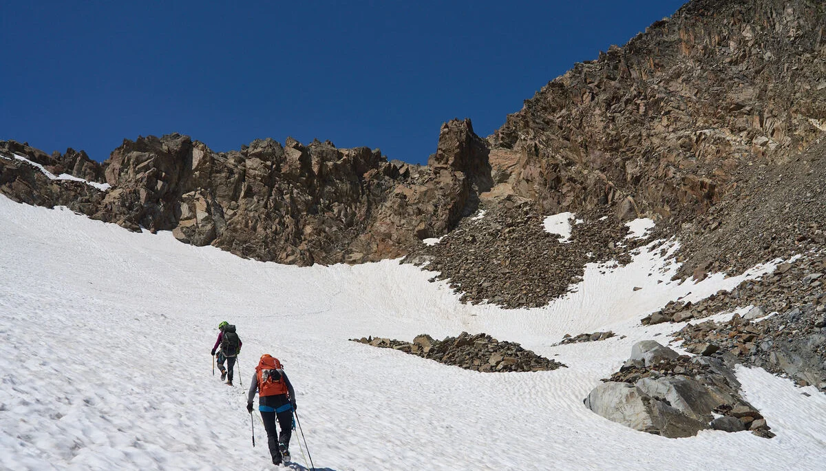 Seilschaft auf dem Sommerwandferner | © DAV Wuppertal/Stefan Strunk