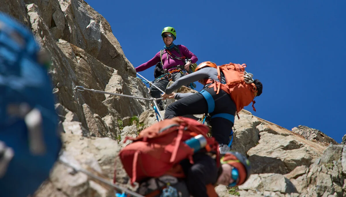 Leichte Kletterei Innere Sommerwand | © DAV Wuppertal/Stefan Strunk