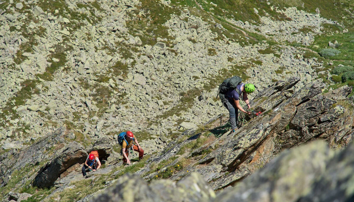 Hüttengrat Vordere Sommerwand | © DAV Wuppertal/Stefan Strunk