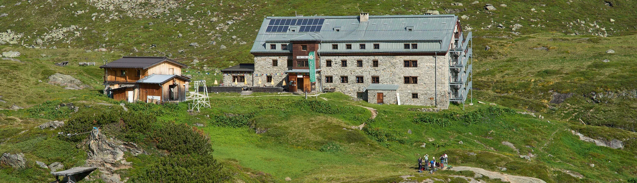 Hochtourentraining Franz Senn Hütte | © DAV Wuppertal/Stefan Strunk