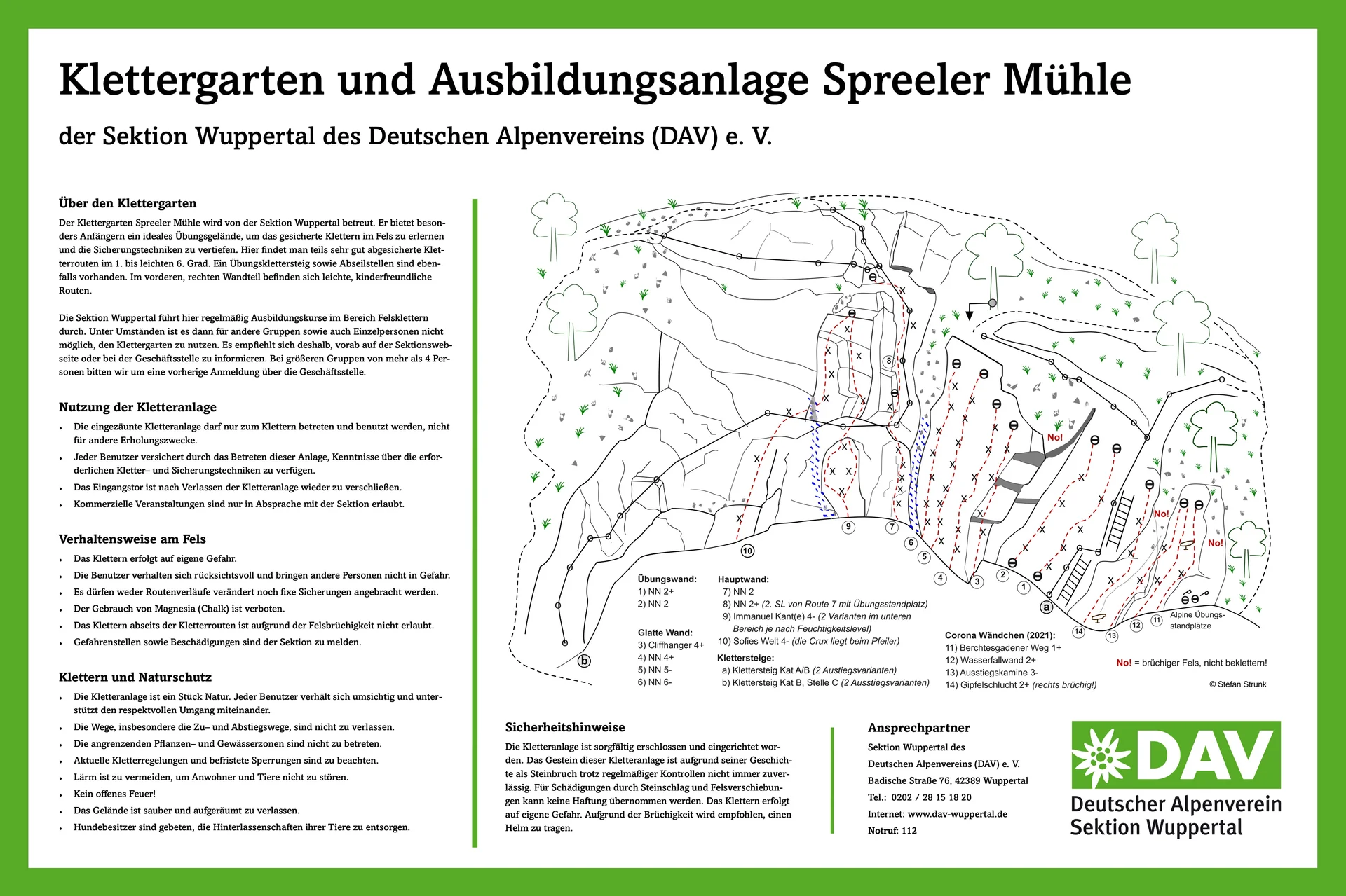 Spreeler Mühle Topo | © DAV Wuppertal/Stefan Strunk