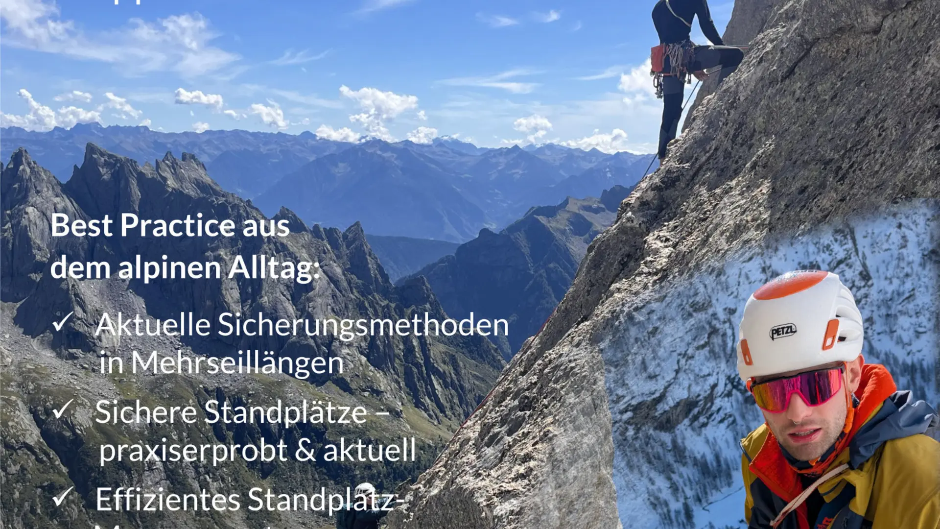 Mehr Sicherheit am Stand | © DAV Wuppertal & ALpinkader NRW