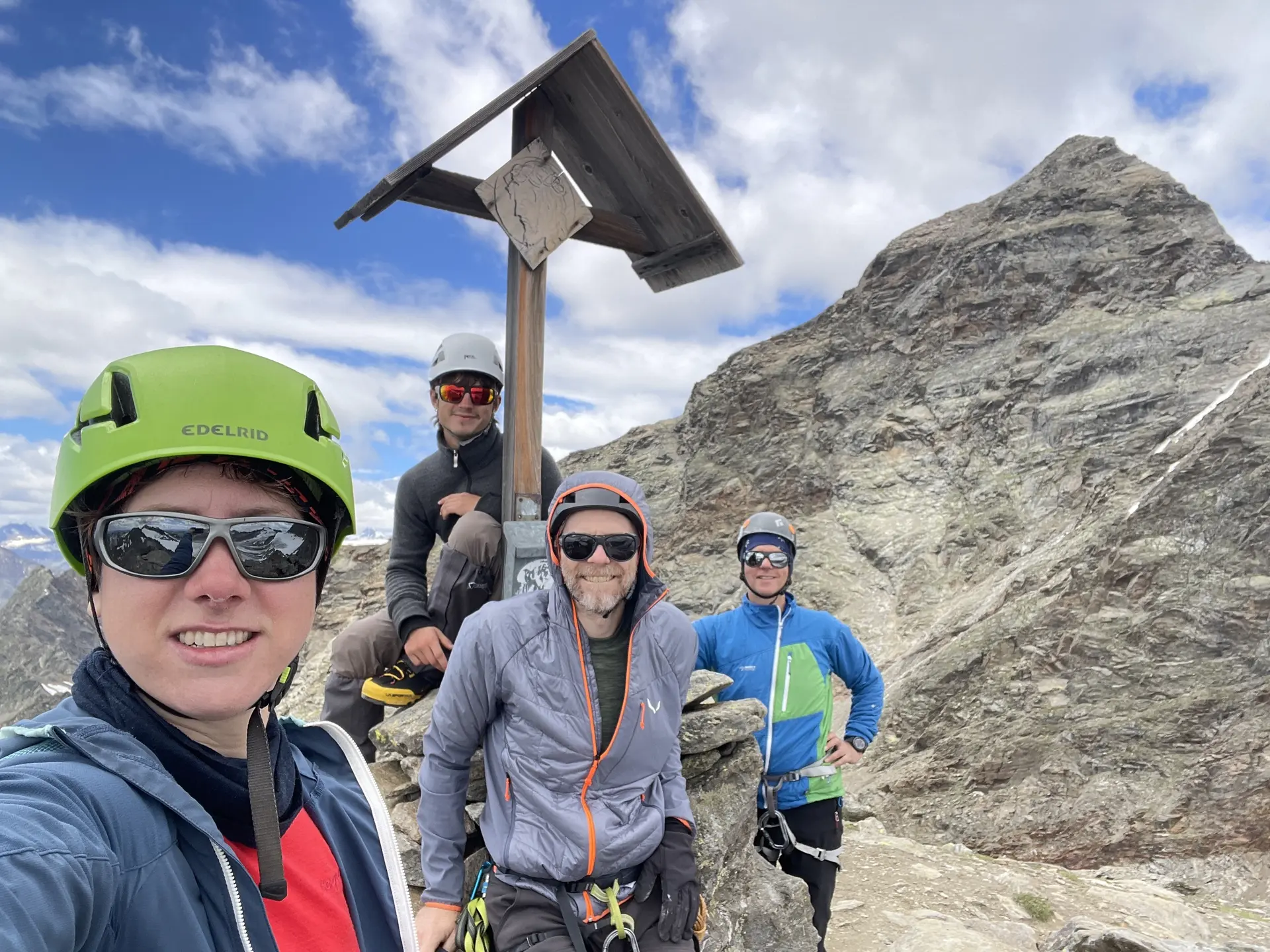 Gemeinschaftstour Stubaier Alpen | © DAV Wuppertal / Teilnehmende der Tour
