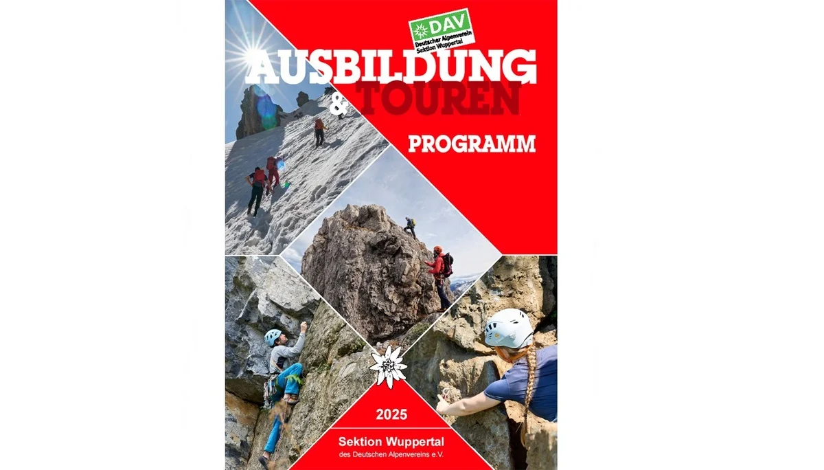 Ausbildungs- und Tourenprogramm 2025 | © DAV Wuppertal/Michael Friedrichs