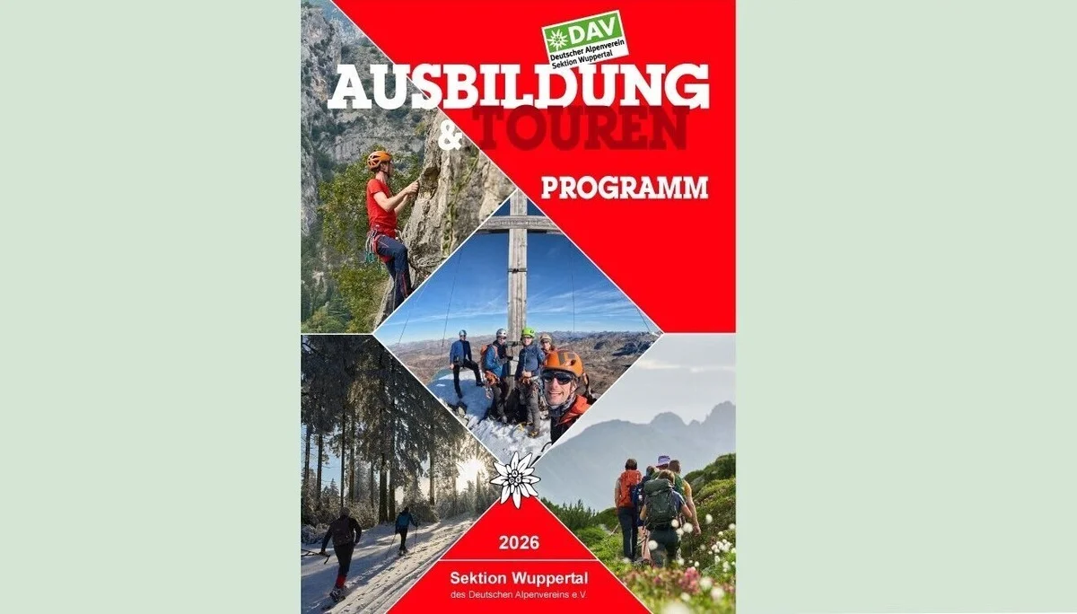 Ausbildungs- und Tourenprogramm 2025 | © DAV Wuppertal/Michael Friedrichs