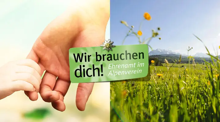 Bildmotiv "Ehrenamt: Wir brauchen Dich" - Imagefoto | © DAV